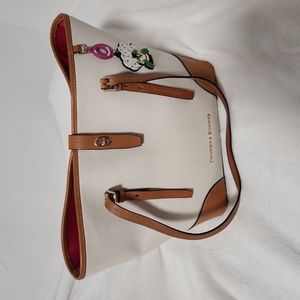 Dooney and bourke tote bag bone color